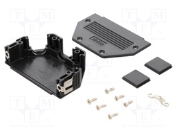 Enclosure: for D-Sub connectors; D-Sub 50pin,D-Sub HD 78pin