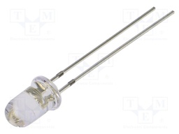 LED; UV; 15°; 20mA; 410÷420nm; 3.4÷3.8VDC; THT