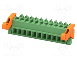 PCB connector, nominal cross section: 1.5 mm2, color: green,