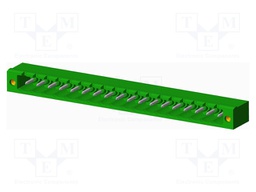 Connector: pluggable terminal block; socket; male; angled 90°