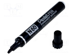 Marker: permanent marker; black; 5mm; N 50