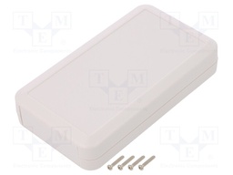 Enclosure: multipurpose; X: 76mm; Y: 27mm; Z: 135mm; LC; ABS; white