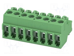 PCB connector, nominal cross section: 1.5 mm?, color: green,