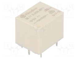 Relay: electromagnetic; SPDT; Ucoil: 5VDC; 10A/250VAC; 10A/30VDC