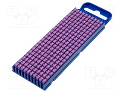 Markers for cables and wires; Label symbol: 7; 2.8÷3.8mm; violet