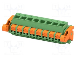 PCB connector, nominal cross section: 2.5 mm2, color: green,