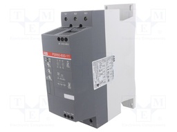 Module: soft-start; Usup: 208÷600VAC; DIN; 24VDC; 30kW; 1÷20/0÷20s