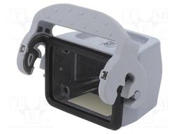 Enclosure: for HDC connectors; size 6; Locking: with latch; M20