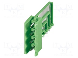 PCB headers, nominal cross section: 2.5 mm?, color: green, n