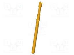 Test needle; Operational spring compression: 4mm; 5A; Ø: 1.8mm