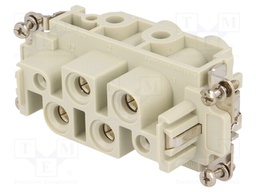 Connector: HDC; female; CX; PIN: 4; size 77.27; 80A; 690V; 4÷16mm2