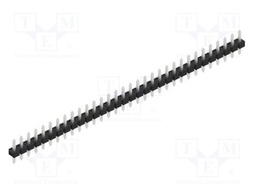 Connector: pin strips; pin header; male; PIN: 32; 2.54mm; THT; 1x32
