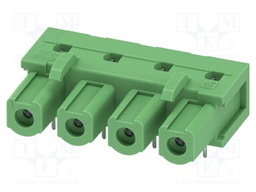 PCB headers, nominal cross section: 2.5 mm?, color: green, n
