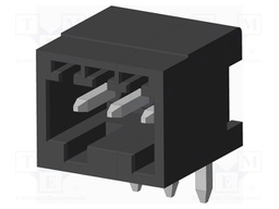 Connector: pluggable terminal block; socket; male; on PCBs