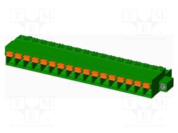 Connector: pluggable terminal block; plug; female; straight; 12A