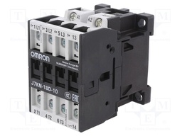 Contactor: 3-pole; Auxiliary contacts: NO; 24VAC; 18A; DIN; J7KN