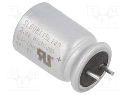 Re-battery: Li-Ion; Urated: 2.4V; Charging voltage: 2.8V; -30Ć·60Ā°C