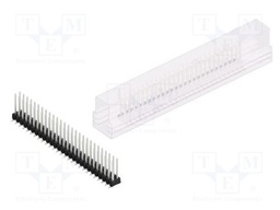 Connector: pin strips; pin header; male; PIN: 54; 2.54mm; SMT; 2x27