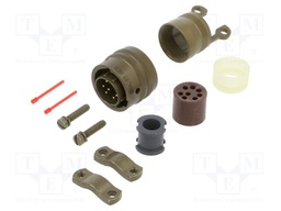Connector: circular; plug; PT/451