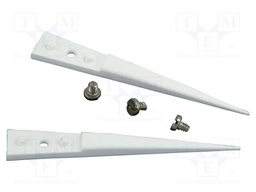 Kit of tips; 45mm; Blade tip shape: flat; universal; 2pcs.