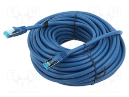 Patch cord; RJ45 plug,both sides; S/FTP; 5e; wire; OFC; 15m; PVC