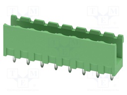 PCB headers, nominal cross section: 2.5 mm?, color: green, n