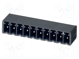 PCB headers, nominal cross section: 1.5 mm?, color: black, n