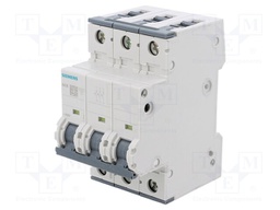 Circuit Breaker, MCB, 5SY6, 3P, 6 kA, 400 V, 32 A