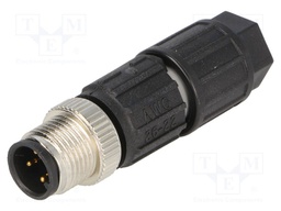 Plug; M12; PIN: 4; male; A code-DeviceNet / CANopen; for cable; IDC