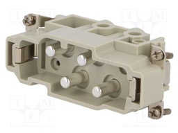 Connector: rectangular; male; EPIC POWER K; PIN: 4; 4+PE; 80A; 830V