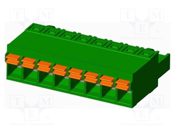 Connector: pluggable terminal block; plug; female; straight; 12A