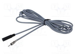 Cable; 4.5m; DIN socket,DIN plug; Car brand: universal