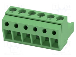 PCB connector, nominal cross section: 2.5 mm?, color: green,