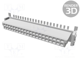 Connector: PCB to PCB; female; PIN: 40; 1.27mm; Series: har-flex