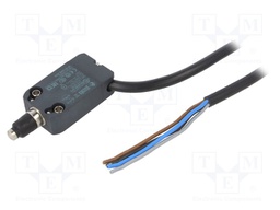 Limit switch; pin plunger Ø7mm with dust protection cap; 10A