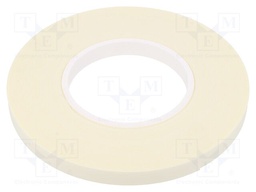 Tape: fixing; W: 12mm; L: 11m; Thk: 1mm; two-sided adhesive; white