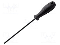 Screwdriver; hex key; HEX 3,5mm; 620/1CR; Blade length: 75mm