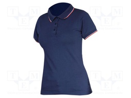 Polo shirt; Size: XXL; navy blue; women's; 190g/m2