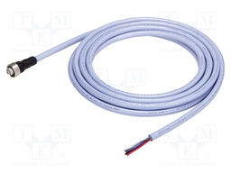 Cable: for sensors/automation; female; plug; 2m; Thread: 7/8"16 UN