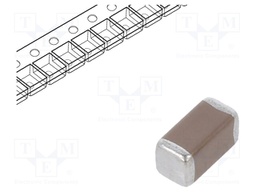 Capacitor: ceramic; MLCC; 1uF; 100V; X7R; ±10%; SMD; 1206