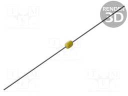 Capacitor: ceramic; MLCC; 100nF; 50V; X7R; ±10%; THT; Series: C41X