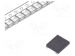 Single-phase bridge rectifier; Urmax: 600V; If: 3A; Ifsm: 110A; YBS