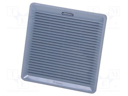 Fan: AC; axial; 230VAC; 195÷295m3/h; 56dBA; ball; IP54; grey