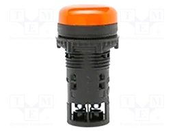 Control lamp; ELPI; Illumin: LED; Ø22.5mm; IP65; orange; Kind: flat