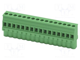 PCB connector, nominal cross section: 2.5 mm?, color: green,