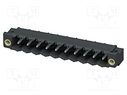 PCB headers, nominal cross section: 2.5 mm2, color: black, n