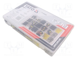 Kit: automotive connector; for cable; crimped; 424pcs.