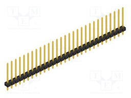 Connector: pin strips; pin header; male; PIN: 29; 2.54mm; THT; 1x29