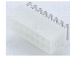 MiniFit Jr RA DR /Pegs Tin V-2 16Ckt