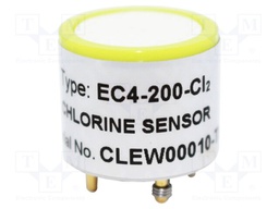 Sensor: gas; CL2; Range: 0÷200ppm